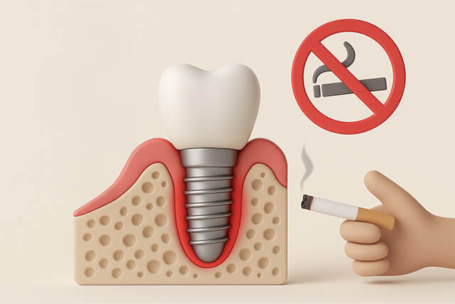 煙草とインプラント