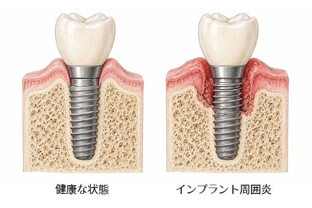インプラントのメンテナンスで気をつけること｜頻度・自宅ケア・周囲炎