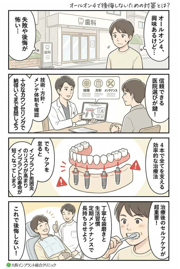 【マンガ】オールオン4で後悔しないための対策とは？